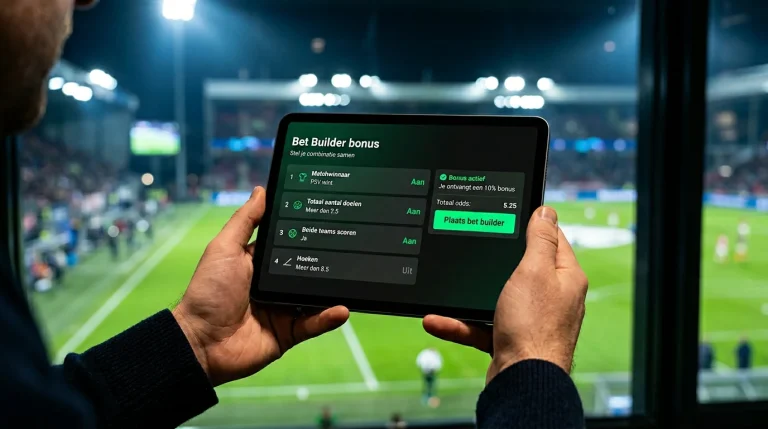 Bet Builder bonus – eigen weddenschap samenstellen voor een voetbalwedstrijd