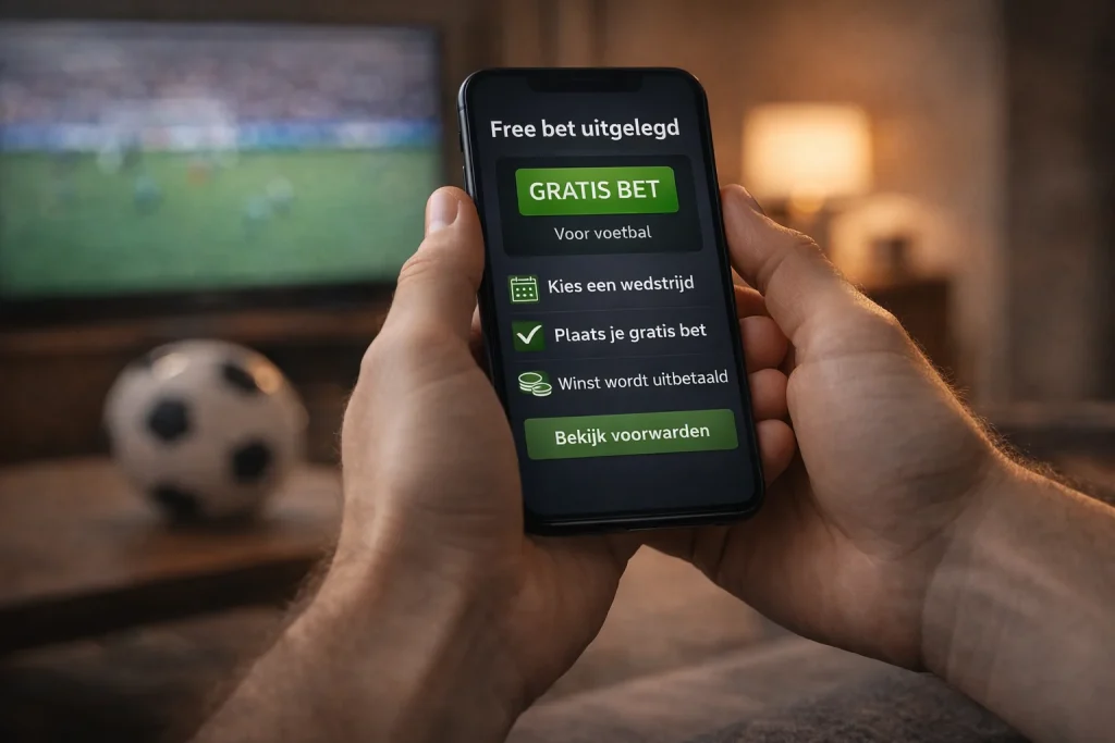Free bet voetbal – gratis weddenschap op een voetbalwedstrijd