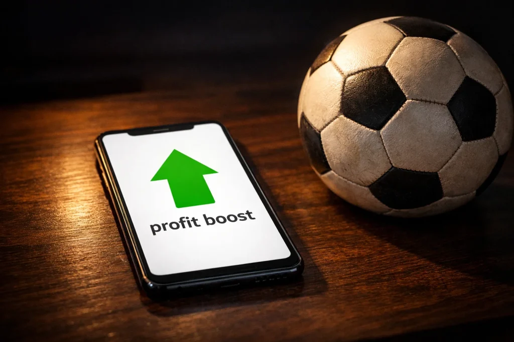 Profit boost promotie bij voetbal weddenschappen